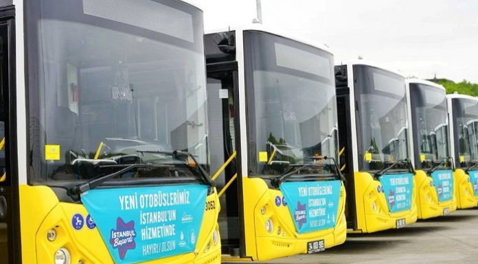 35 yeni otobüs daha İstanbulluların hizmetine sunuldu