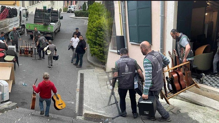 🎥Beyoğlu’nda Tahliye Krizi! ‘Terra Santa’ Apar Topar Boşaltıldı