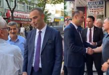 AKP’li Karadeniz seçilmiş başkan gibi sokağa indi