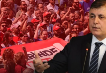 İzmir Büyükşehir Belediye Başkanı Cemil Tugay’ın içini yakan slogan