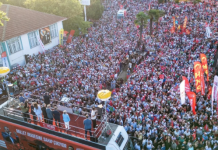 🎥Tekirdağ’da on binlere seslendi. Özgür Özel: ‘Krizin tek sorumlusu Erdoğan’dır!