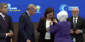 Rozeti taktı, AKP’deki ilk anlarına paylaşımlarıyla hızlı başladı