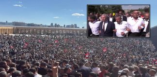 Özgür Özel on binlerle Anıtkabir’e yürüdü